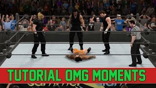 WWE 2K15  Como hacer todos los quotOMG MOMENTSquot  Tutorial [upl. by Zurn538]