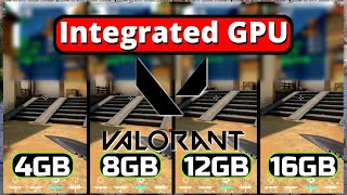 Does More Ram Improve Intel HD Graphics Performance In Valorant  4GB vs 8GB vs 12GB vs 16GB [upl. by Langan507]