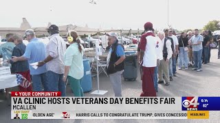 McAllen VA Clinic hosts Veterans Day Benefit Fair [upl. by Nagah737]