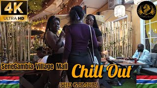 4K Senegambias Village Mall in Kololi Nightlife Walking Tour In THE GAMBIA West Africa [upl. by Ankeny]