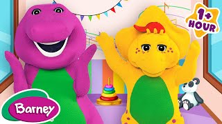 One Hour of Barney Songs  Best Songs for Kids  Barney the Dinosaur [upl. by Fitalludba]