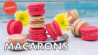 MACARONS selber machen  Grundrezept  So gelingen leckere Maracons [upl. by Tina]