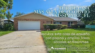 En Venta Foreclosure en Kissimmee Casa Grande 42 con Piscina [upl. by Kalin]