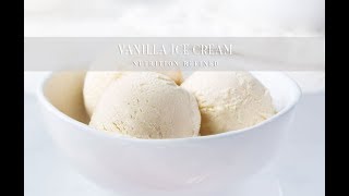 Vanilla Ice Cream  Raw Vegan Paleo [upl. by Tema]