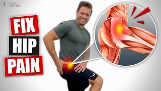 Fix Your Hip Pain Exercises For Hip Bursitis amp Tendonitis [upl. by Arvonio]