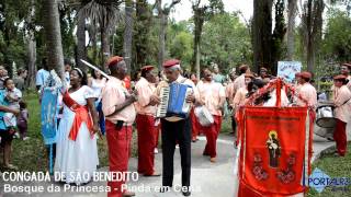 Congada de São Benedito em Pindamonhangaba [upl. by Htyderem]