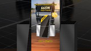 Massive Overstock Sale on All HighEfficiency 665W Monocrystalline Solar Panels  30٪ OFF 👏🥳 [upl. by Meece]