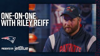 Free Agent OL Riley Reiff Talks About Joining The Patriots amp Playing For Head Coach Bill Belichick [upl. by Coussoule951]