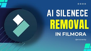 How to Remove Silence Filmora [upl. by Maire]