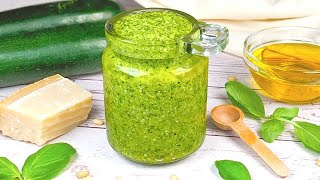 Pesto de courgettes  Recette très rapide  Pour apporter du soleil à votre table [upl. by Gala]