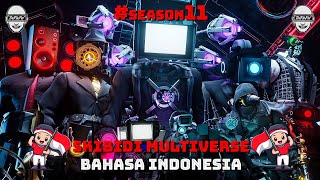 skibidi toilet multiverse  season 11 all episodes b indonesia 🔥 [upl. by Dirtsa]