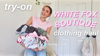 winter clothing haul  outfit inspo ft white fox boutique [upl. by Rotberg307]