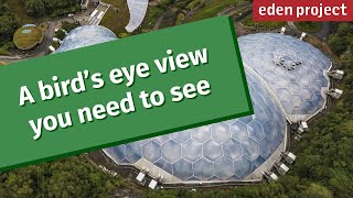 Eden Project aerial footage [upl. by Koblas]