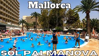 Mallorca SOL PALMANOVA Hotel Full Tour Majorca Palma Nova [upl. by Miof Mela]