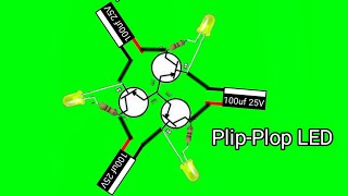 plip plop LED sederhana dari transistor s9014 [upl. by Riobard]