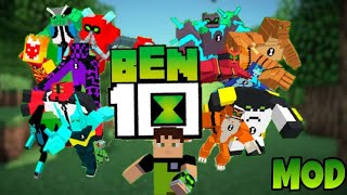 how to download Ben 10 mod in Minecraft pocket edition  MCPE  mythpat  saifminati gaming [upl. by Aivlis]