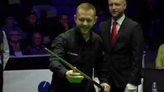 Fastest 147 break in history by Mark Allen vs Ronnie OSullivan 4 minutes 17 seconds [upl. by Torrin]