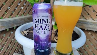 Mind Haze Double IPA Review The Malted Gentleman Firestone Walker Brewing Company [upl. by Ewan474]