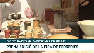 Ferreries celebra la 23a edició de la fira dartesania i agroalimentària [upl. by Zinn]