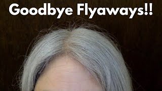 How to Tame Flyaways 6 Quick Ways to Smooth Down Flyaways [upl. by Leaper906]