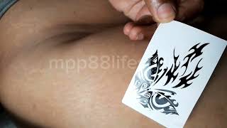 temporary tattoos  temporary tattoo art  beautiful tattoos  tattoo  TEMPORARY TATTOO [upl. by Baxy]