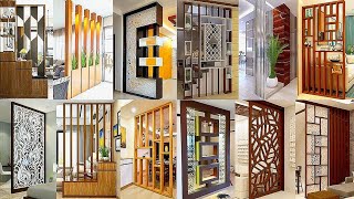 300 Modern Living Room Partition Wall Design 2023 Room Divider Home Interior Wall Decorating Ideas 2 [upl. by Marylou]