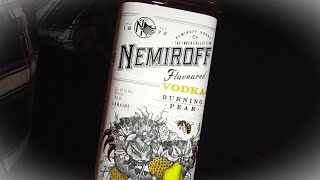 Juomatesti Nemiroff Burning Pear Flavoured Vodka [upl. by Almena]