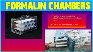 how to use of formalin chamber [upl. by Adnilim]