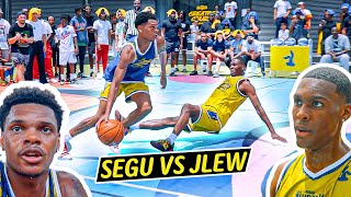 The SHIFTIEST Hoopers EVER Meet in LEGENDARY 1v1 Jlew vs Ronaldo Segu  Nesquik Creator Court [upl. by Hattie]