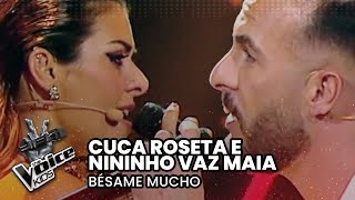 Cuca Roseta e Nininho Vaz Maia  quotBésame Muchoquot  Provas Cegas  The Voice Kids Portugal 2024 [upl. by Meihar]