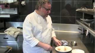 Gert Van Hecke prepares a dish at De Karmeliet [upl. by Anivram859]