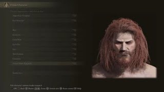 ELDEN RING Thor Þórr Character Creation [upl. by Eedia]