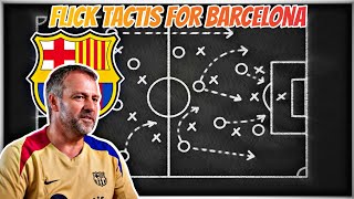 Hansi Flicks Insight The Tactical Shift at Barcelona [upl. by Nomyt]