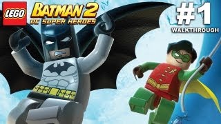 LEGO Batman 2  Theatrical Pursiuts  Walkthrough Part 1 [upl. by Remmer26]