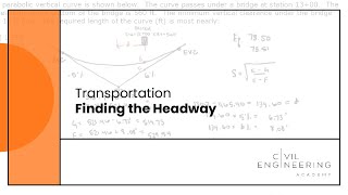 TransportationFinding the Headway [upl. by Zaccaria127]