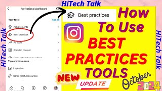 Instagram Best practices New update October 2024 Best practices option missing [upl. by Ynetruoc]