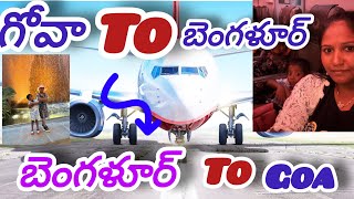 Goa to banglore to Hyderabad flight ✈️ journeytrendingshorts flightlovers viralvideo trending [upl. by Anama]