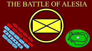 The Battle of Alesia 52 BCE [upl. by Sherj]