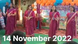 Chanda Chamke Cham Cham Childrens day dance program CSC BALVIDYALAYA Teachers Dance [upl. by Edveh]