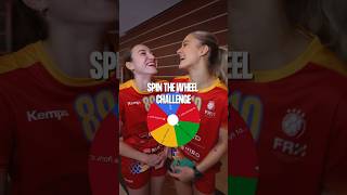 🤣 Handball Players Challenge 🎰 handball håndbold ehfeuro204 [upl. by Healey312]