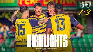 Ternana 13 Parma  Highlights Serie BKT 202324 [upl. by Joslyn53]