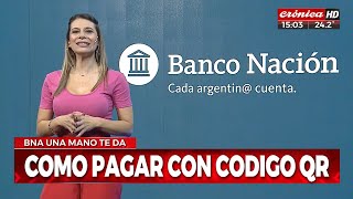 BNA ¿Cómo pagar con el QR de la billetera virtual del Banco Nación [upl. by Arahsal966]