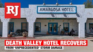 Death Valley hotel recovers from ‘unprecedented’ storm damage [upl. by Gies921]