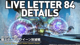 FFXIV Live Letter 84 Details Announced  Thankful for Ultimate This Thanksgiving [upl. by Ailadgim679]