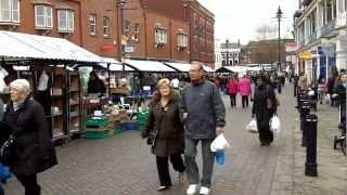 Shopping Centre and Market Walsall [upl. by Eikcaj]