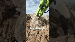 Drilling And Splitting Huge Rocks In Seconds 🤯🤯 [upl. by Adnoved]