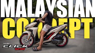 Honda Click 125i  Upgrades amp Accessories  Malaysian Concept [upl. by Eenoj629]