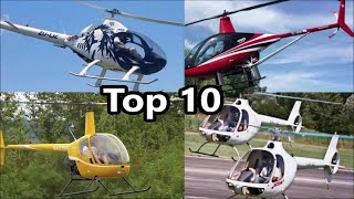 Top 10 piston engine helicopters altitude performance [upl. by Annahs929]