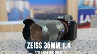 Zeiss 35mm 14 Distagon Test WonderCon 2016 [upl. by Eisak266]