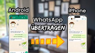 WhatsApp von Android auf iPhone übertragen OHNE ZurücksetzenGoogle Drive Backup auf iPhone  2024 [upl. by Ano]